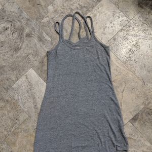 Chaser brand light gray triblend dress medium